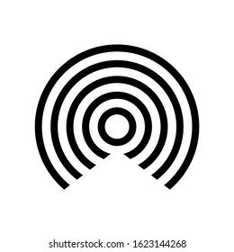 wifi icon signal symbol vector logo template