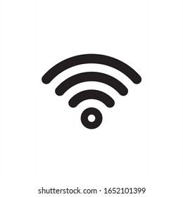 Wifi icon . Wifi signal symbol icon vector isolated