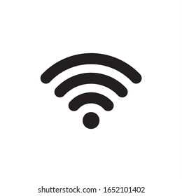 Wifi icon . Wifi signal symbol icon vector isolated