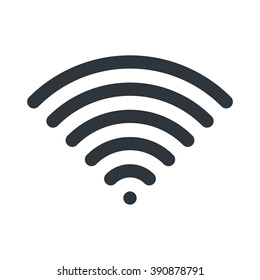 WIFI icon. Signal symbol. Vector Illustration design. EPS 10.