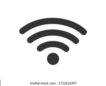 Wifi Icon. Simple Wifi Connection Vector Illustration. 