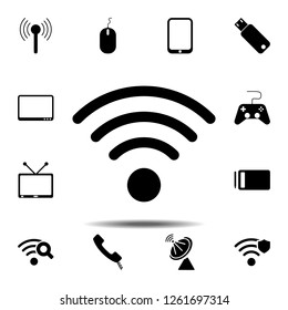 Wi-Fi icon. Simple glyph vector element of Technology icons set for UI and UX, website or mobile application