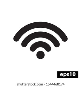 wifi icon, Simple wifi sign, wifi symbol Vector illustration for graphic design, Web, UI, mobile app