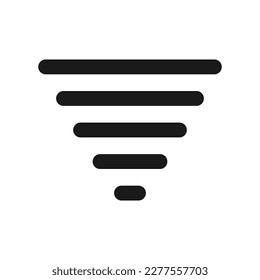 Wifi icon. Smartphone ui. Vector illustration in trendy style. Editable graphic resources for many purposes.