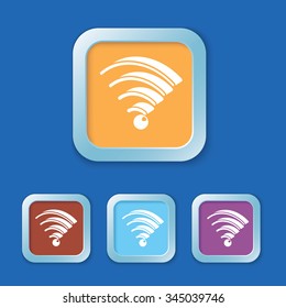 Wi-Fi Icon in the square
