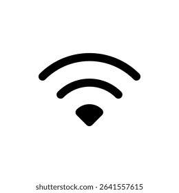 Wifi icon symbol for apps and websites. signal sign and symbol. Wireless  icon