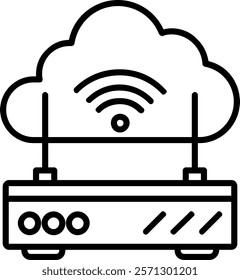 Wifi Icon Symbol Art Sign