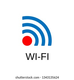 Wi-Fi icon. Wi-Fi symbol design. Stock - Vector illustration can be used for web