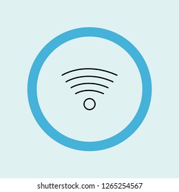 wifi icon symbol. Premium quality isolated wifi vector icon in trendy style. wifi element.