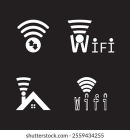 Wifi Icon And Symbol template