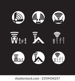 Wifi Icon And Symbol template