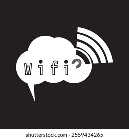 Wifi Icon And Symbol template