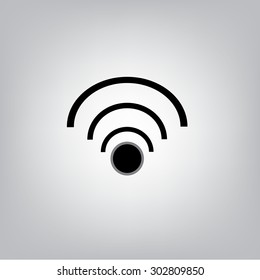 Wi-Fi icon  or symbol  vector eps.10