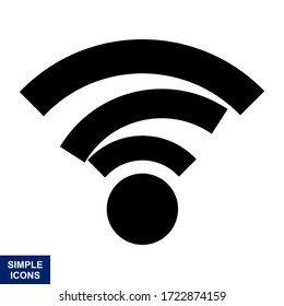 WiFi Icon Symbol. Vector illustration
