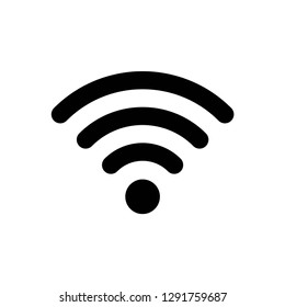 wifi icon symbol vector. on white background
