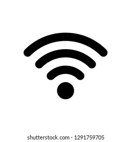 wifi icon symbol vector. on white background