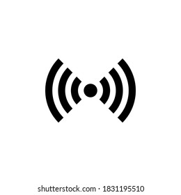 Wifi icon symbol vector on white background