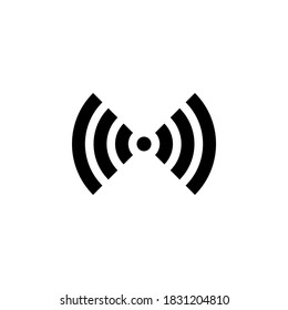 Wifi icon symbol vector on white background