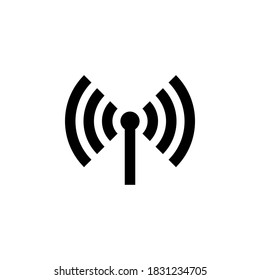 Wifi icon symbol vector on white background