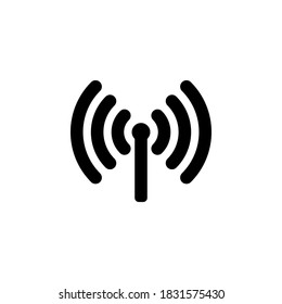 Wifi icon symbol vector on white background