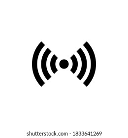 Wifi icon symbol vector on white background