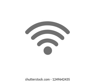 wifi icon symbol vector. symbol for web site Computer and mobile vector.