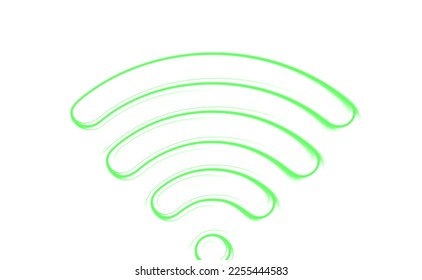 Wi-Fi Icon symbol. Wireless and wifi icon or wi-fi icon sign for remote internet access. Network wifi