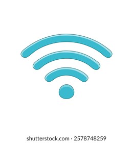 Wifi icon. Wi-fi symbol. Wireless icon. Vector illustration