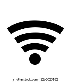 Wifi icon symbols vector illustration isolated on white eps 10