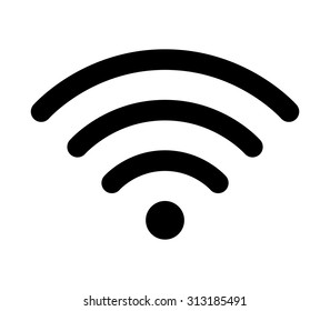 Wifi / Wi-fi icon with thin lines
