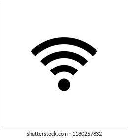 Wifi Icon in trendy flat style isolated on white background. Wireless network symbol for your web site design, logo, app, UI. Vector illustration, EPS10.