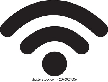 wifi icon in trendy flat style isolated on background..eps