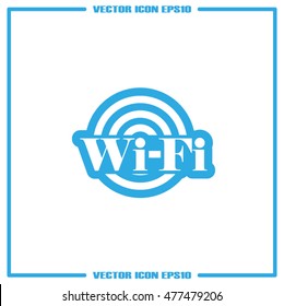 Wi-Fi icon vector