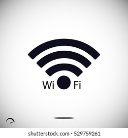 Wi-Fi icon, vector best flat icon, EPS