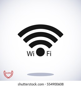 Wi-Fi icon, vector best flat icon, EPS