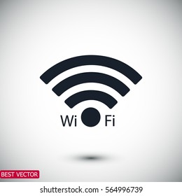 Wi-Fi icon, vector best flat icon, EPS
