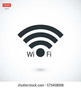 Wi-Fi icon, vector best flat icon, EPS