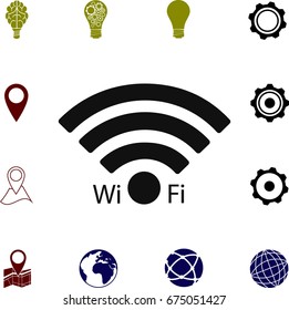 Wi-Fi icon, vector best flat icon, EPS