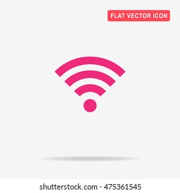 Wifi icon. Vector concept illustration for design.