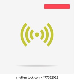 Wifi icon. Vector concept illustration for design.