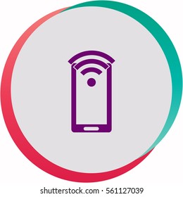 Wi-Fi  icon. Vector design.