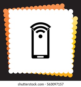 Wi-Fi  icon. Vector design.