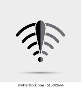 Wifi icon, Vector design