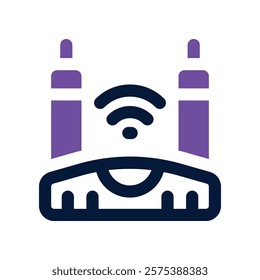 wifi icon. vector dual tone icon for your website, mobile, presentation, and logo design.
