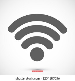 Wi-Fi icon. Vector Eps 10