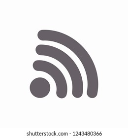 Wi-Fi icon. Vector Eps 10