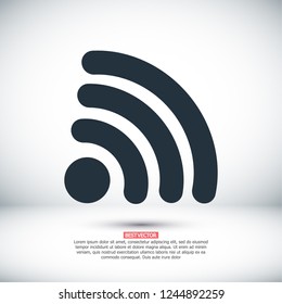 Wi-Fi icon. Vector Eps 10