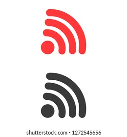 Wi-Fi icon. Vector Eps 10