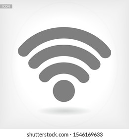 Wi-Fi icon. Vector Eps 10. Lorem Ipsum Flat Design