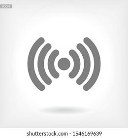 Wi-Fi icon. Vector Eps 10. Lorem Ipsum Flat Design